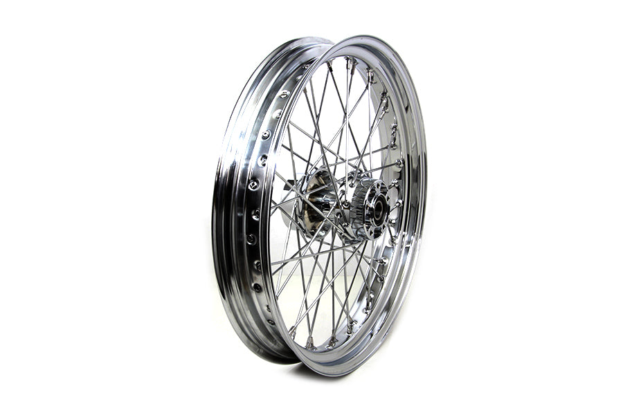 HARLEY 21 inch x 3.25 inch Front Spoke Wheel fits 2009-UP FLT, without ABS