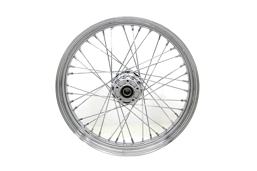 HARLEY 21 inch x 3.25 inch Front Spoke Wheel fits 2009-UP FLT, without ABS