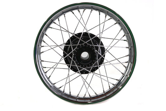 HARLEY 18 inch x 2.15 inch Front Wheel Assembly Fits 1937-1952 WL, 1937-1942 WLD, 1940-1945 WLA,