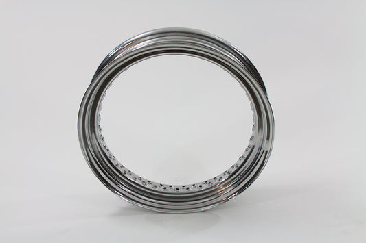 HARLEY 16 inch x 3.00 inch Drop Center Chrome Wheel Rim Fits 0- Custom, application for front or re