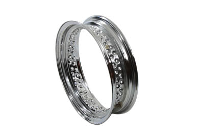 HARLEY 16 inch x 4.00 inch Drop Center Chrome Wheel Rim fits 0- Custom, application for rear fitment