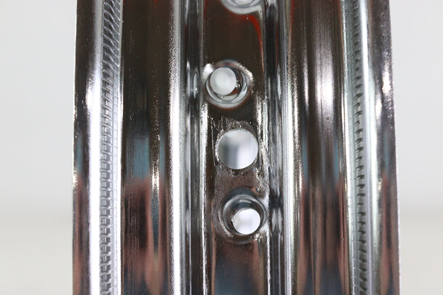 HARLEY 18 inch X 2.5 inch Drop Center Chrome Wheel Rim fits 0- All, models for rear application