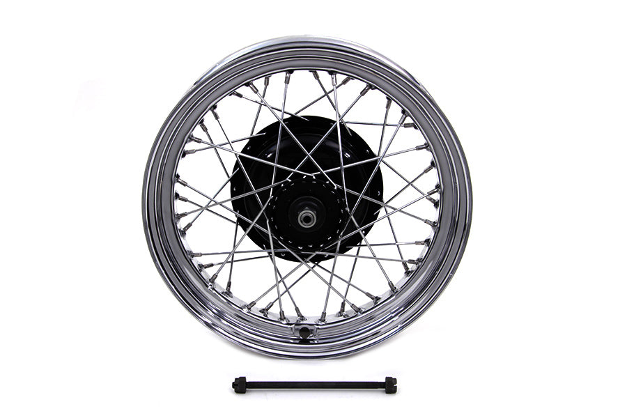 HARLEY 45 inch WL 16 inch x 3.00 inch Front Wheel Assembly fits 1937-1952 WL, 1937-1942 WLD, 1940-1945 WLA, 1942-1943 WLC,