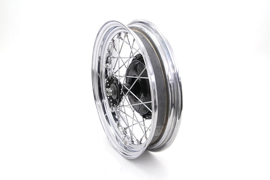 HARLEY 45 inch WL 16 inch x 3.00 inch Front Wheel Assembly Fits 1937-1952 WL, 1937-1942 WLD, 194