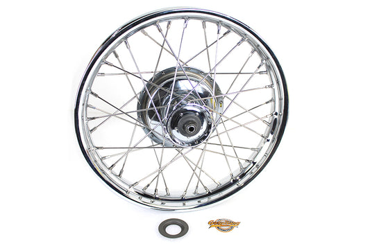HARLEY 18 inch x 2.15 inch Front Wheel Assembly Fits 1937-1952 WL, 1937-1942 WLD, 1940-1945 WLA,