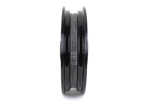 HARLEY 45 inch WL 16 inch x 3.00 inch Front Wheel Assembly Black Fits 1937-1952 WL, 1937-1942 WLD,