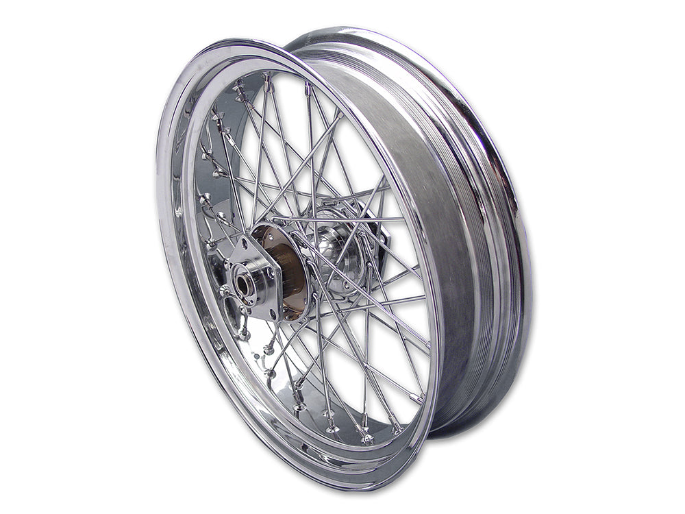 HARLEY 18 inch x 4.25 inch Rear Spoke Wheel fits 1986-1994 FXR, 1986-1994 FXRS, 1986-1996 FXST, 1986-1996 FXSTC, 1986-1996 FLST, 1991-1996
