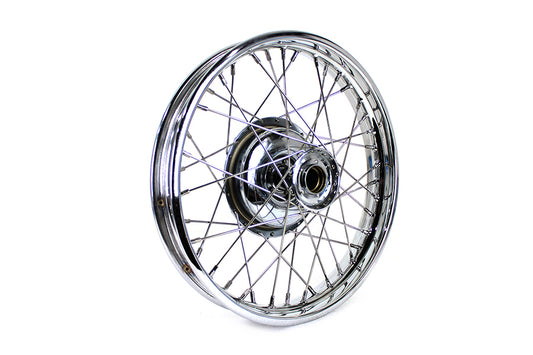 HARLEY 18 inch x 2.15 inch Front Wheel Assembly Fits 1937-1952 WL, 1937-1942 WLD, 1942-1943 WLA,