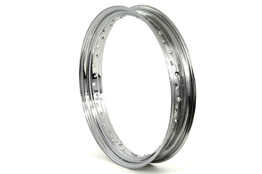 HARLEY 21 inch X 3.25 inch Drop Center Chrome Wheel Rim Fits 0- All, models for front application
