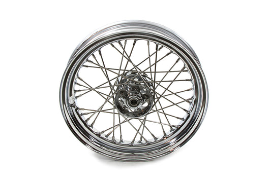 HARLEY 16 inch x 3.00 inch Replica Front or Rear Spoke Wheel Fits 1936-1940 EL, Front or Rear 1941-1