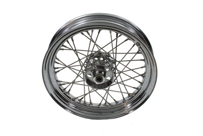HARLEY 16 inch x 3.00 inch Front or Rear Spoke Wheel Fits 1967-1972 FL, 1971-1972 FX, Rear only