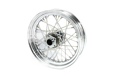 HARLEY 16 inch x 3.00 inch Rear Spoke Wheel fits 1986-1996 FLST, 1986-1996 FXST, 1986-1994 FXR, 1986-1994 FXRS, 1986-1996 FXSTC, 1991-1996