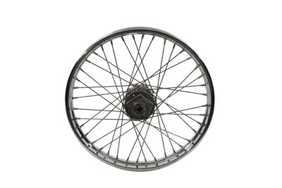 HARLEY 21 inch x 1.85 inch Replica Front Spoke Wheel fits 1973-1984 FL, single disc applications