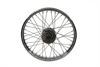 HARLEY 21 inch x 2.15 inch Replica Front Spoke Wheel fits 1978-1983 FX, 1978-1983 FXE, 1982-1983 FXR, 1978-1983 XL,