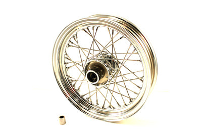 HARLEY 16 inch x 3.00 inch Front Spoke Wheel fits 1984-1995 FXST, 1991-1995 FXDWG, 1984-1985 FX,