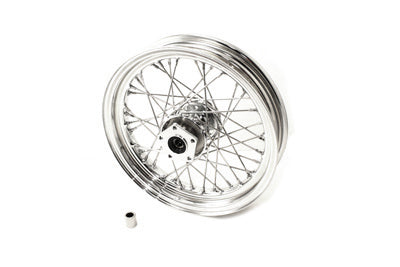 HARLEY 16 inch x 3.00 inch Front Spoke Wheel fits 1984-1995 FXST, 1991-1995 FXDWG, 1984-1985 FX,