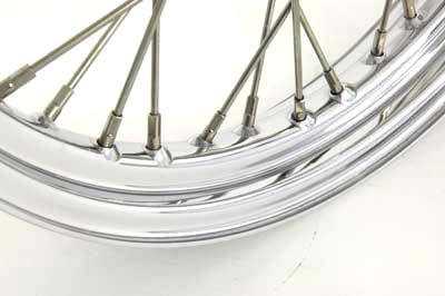 HARLEY 19 inch x 2.50 inch Front Spoke Wheel fits 1984-1995 FXST, 1991-1995 FXDWG, 1984-1985 FXWG,