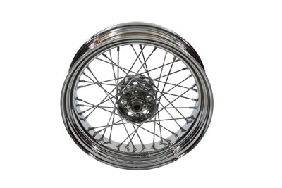 HARLEY Rear 16 inch x 4.00 inch Replica Spoke Wheel fits 1936-1940 EL, Front or Rear 1941-1966 FL, Front or Rear 1937-1948 UL, Front or Rear 1936-195