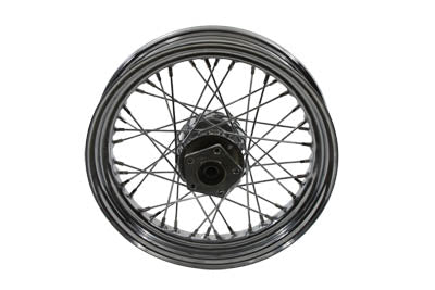 HARLEY 16 inch x 3.00 inch Replica Front Spoke Wheel Fits 0- Custom, application