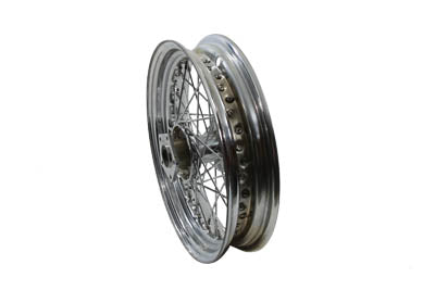 HARLEY 16 inch x 3.00 inch Replica Front Spoke Wheel fits 0- Custom, application