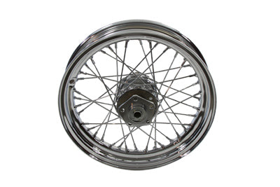 HARLEY 16 inch X 3.00 inch Replica Front or Rear Spoke Wheel fits 1973-1984 FL, 1973-1982 FX,