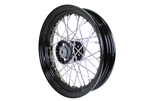 HARLEY 16 inch X 3.00 inch Replica Front or Rear Spoke Wheel Fits 1941-1966 FL, Front or Rear 1937-1