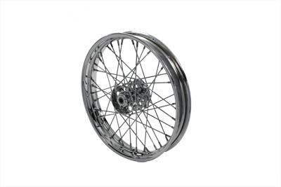 HARLEY 18 inch X 2.15 inch Replica Front or Rear Spoke Wheel Fits 1936-1940 EL, 1941-1966 FL, 19