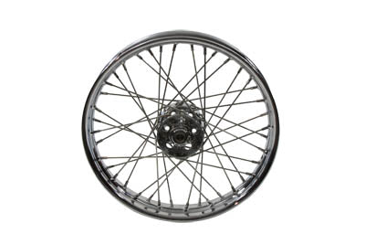 HARLEY 18 inch X 2.15 inch Front or Rear Spoke Wheel fits 1936-1940 EL, 1941-1966 FL, 1937-1948 UL, 1936-1952 WL, rear only