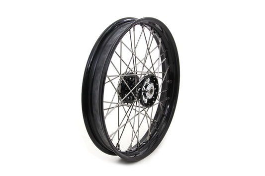 HARLEY 18 inch X 2.15 inch Replica Front or Rear Spoke Wheel Fits 1936-1940 EL, Front or Rear 1941-1