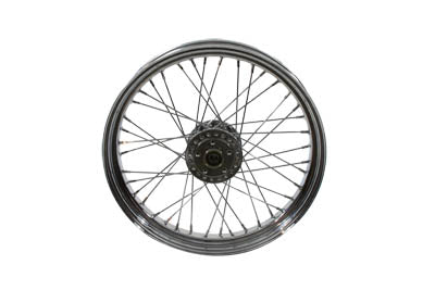 HARLEY Replica 21 inch x 3.25 inch Spoked Front Wheel fits 1984-1994 FXR, 1991-1999 FXD, 1984-1999 XL,