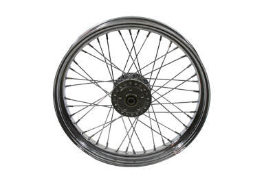 HARLEY Replica 21 inch x 3.25 inch Spoked Front Wheel Fits 1984-1994 FXR, 1991-1999 FXD, 1984-19