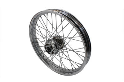 HARLEY Replica Front Spoked 21 inch x 2.15 inch Wheel Fits 1996-1999 FXST, 1996-1999 FXDWG,