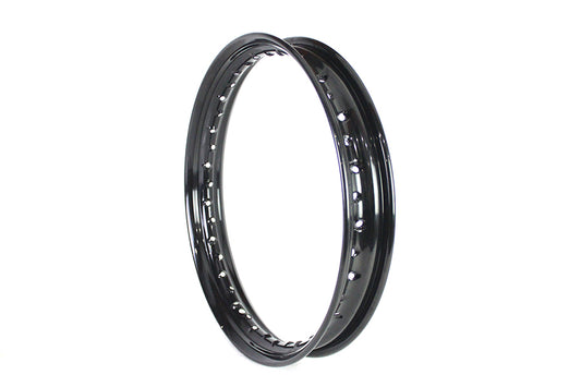 HARLEY KH Replica 18 inch x 2.15 inch Wheel Rim Black fits 1930-1952 WL,