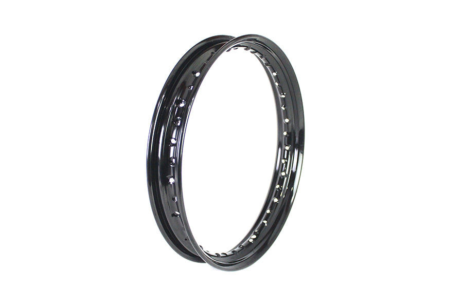 HARLEY KH Replica 18 inch x 2.15 inch Wheel Rim Black fits 1930-1952 WL,