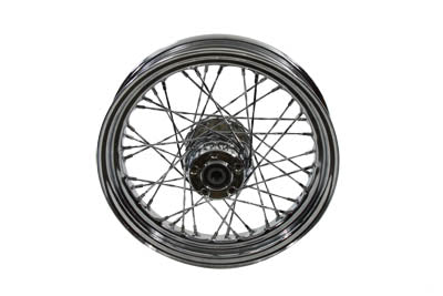 HARLEY 16 inch x 3.00 inch Rear Spoke Wheel fits 2000-2007 FXST, 2000-2007 FLST, 2000-2005 FXD, Standard 2000-2001 FLT, 2000-2004 XL,