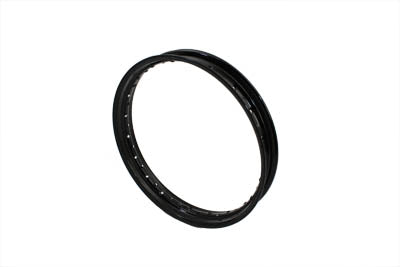 HARLEY Replica 19 inch x 2.25 inch Wheel Rim Black fits 1930-1936 VL, Front or Rear