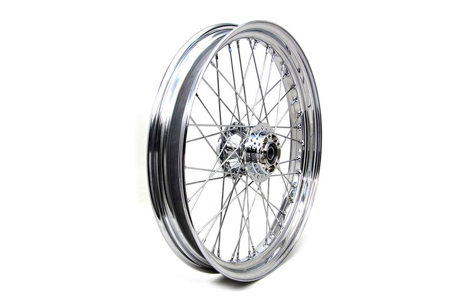 HARLEY 23 inch x 3.00 inch Front Spoke Wheel fits 2008-2017 FXD, without ABS