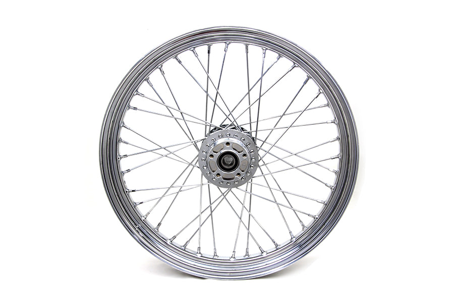 HARLEY 23 inch x 3.00 inch Front Spoke Wheel fits 2008-2017 FXD, without ABS