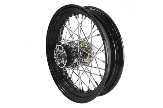 HARLEY 16 inch x 3.00 inch Rear Spoke Wheel Fits 2008-2017 FXST, without ABS 2008-2017 FLST, without