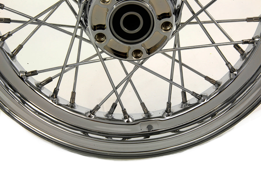 HARLEY 16 inch x 3.00 inch Rear Spoke Wheel fits 2000-2004 XL, 2000-2007 FXST, 2000-2007 FLST, 2000-2005 FXD, Standard 2000-2001 FLT,