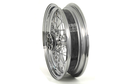 HARLEY 16 inch x 4.00 inch Rear Spoke Wheel Fits 2000-2004 XL, 2000-2007 FXST, 2000-2007 FLST,