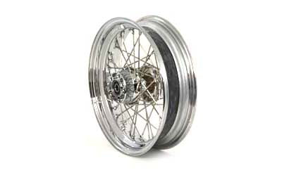 HARLEY 16 inch x 4.00 inch Rear Spoke Wheel Fits 2000-2007 FXST, 2000-2007 FLST, 2000-2005 FXD,