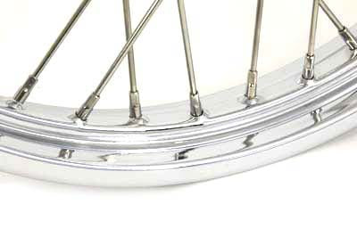 HARLEY 21 inch x 2.15 inch Replica Front Spoke Wheel fits 2000-2007 XL, 2000-2003 FXD,