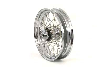 HARLEY 16 inch x 3.50 inch Replica Front or Rear Spoke Wheel Fits 1973-1982 FX, Rear 1973-1984 FL, F