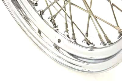 HARLEY 16 inch x 3.50 inch Replica Front or Rear Spoke Wheel fits 1973-1982 FX, Rear 1973-1984 FL, Front or Rear