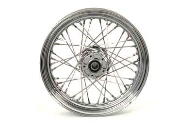 HARLEY 16 inch x 3.00 inch Front Spoke Wheel fits 2009-UP FLT, without ABS