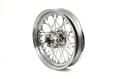HARLEY 16 inch x 3.00 inch Front Spoke Wheel Fits 2009-UP FLT, without ABS
