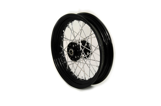 HARLEY 16 inch x 3.00 inch Front or Rear Spoke Wheel Fits 1936-1940 EL, 1937-1940 UL, 1936-1940