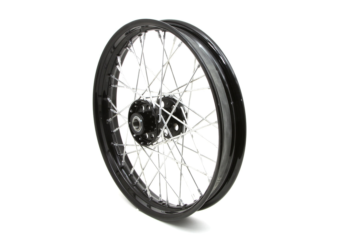 HARLEY 18 inch x 3.00 inch Replica Front or Rear Spoke Wheel fits 1936-1940 EL, Front or Rear 1941-1966 FL, Front or Rear 1937-1948 UL, Front or Rear
