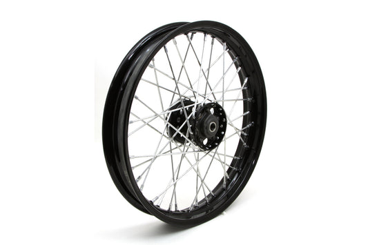 HARLEY 18 inch x 3.00 inch Replica Front or Rear Spoke Wheel Fits 1936-1940 EL, Front or Rear 1941-1